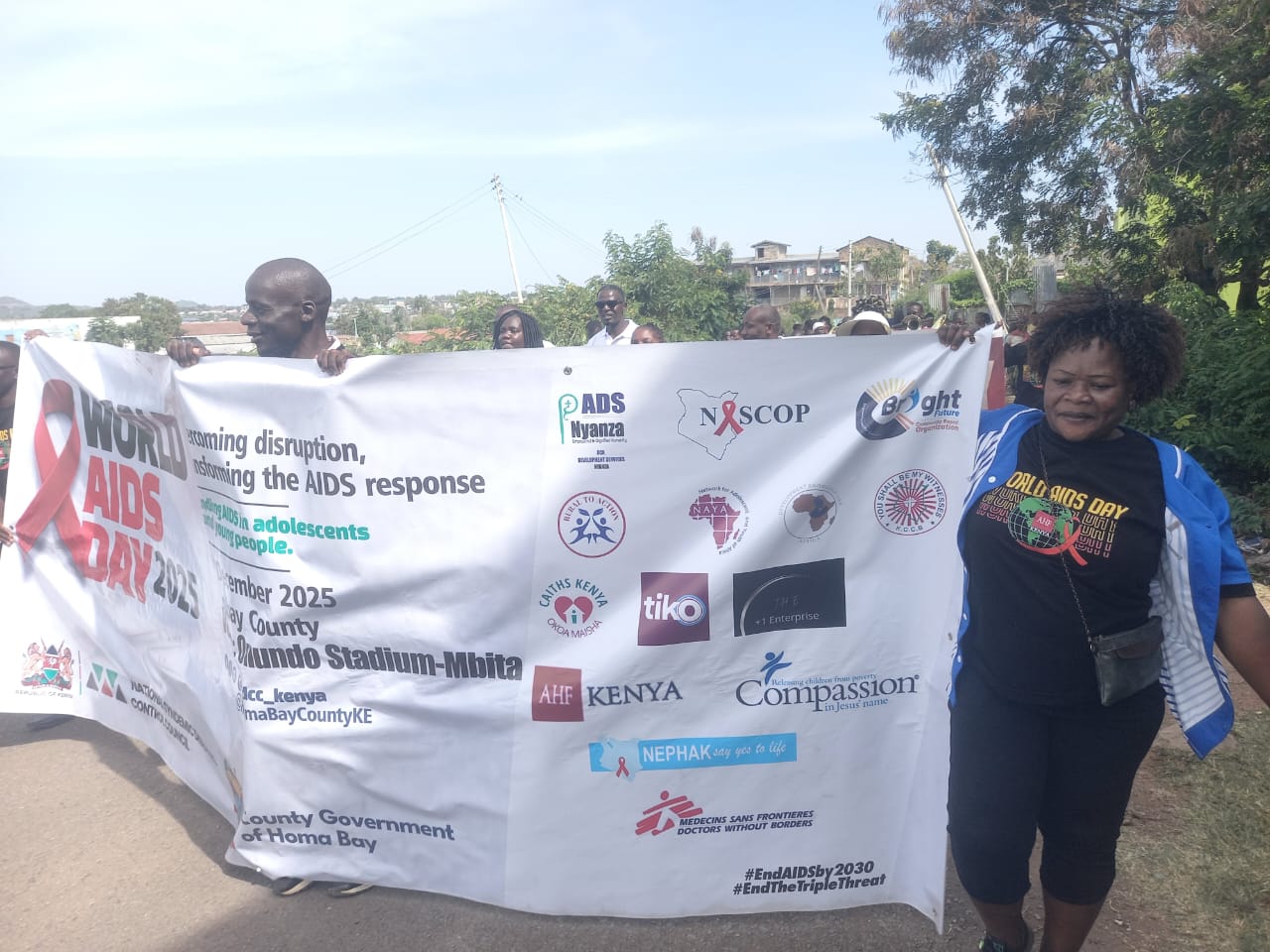 Image of a farming project or food distribution